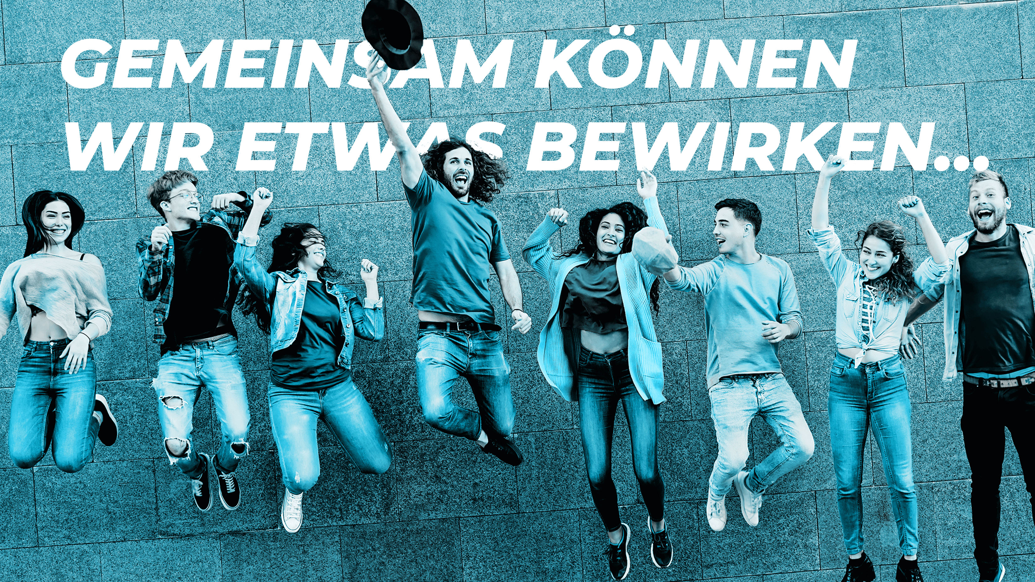 Lasst uns gemeinsam die Welt retten!
